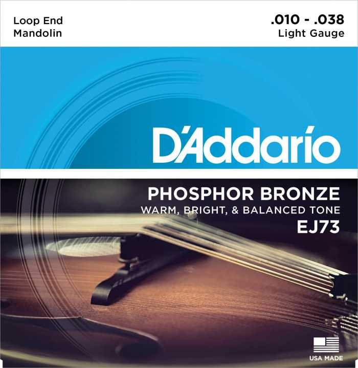 D’Addario Light Gauge Mandolin Strings – EJ73 Product