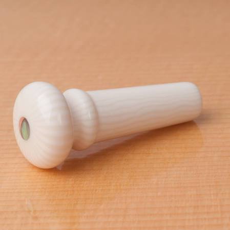 Mammoth Ivory End Pin w/ Abalone Dot Product