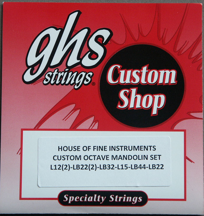 Octave Mandolin (Bouzouki) GHS Custom Strings Product