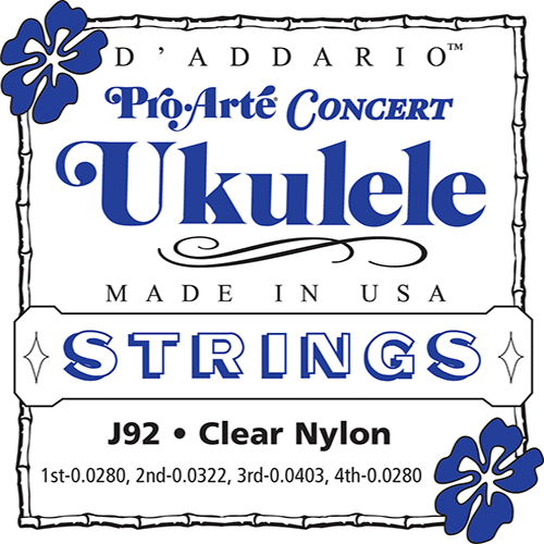 D’Addario Concert Ukulele Strings J92 Product