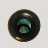 Bridge Pin – Ebony w/ Abalone Dot (Set of 6) Product