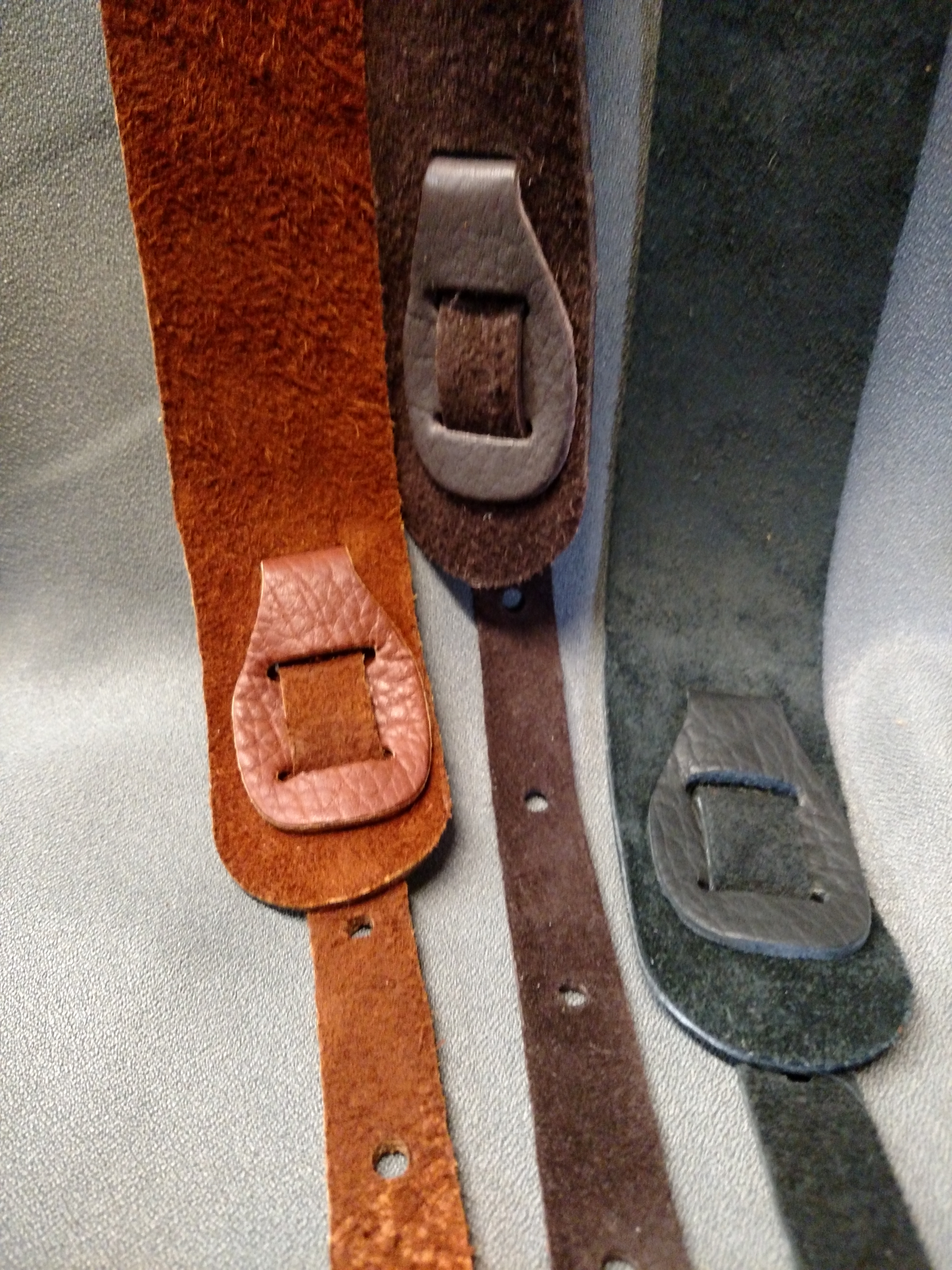 Leather Banjo Straps, Adjustable, Lakota Strap, Comfortable