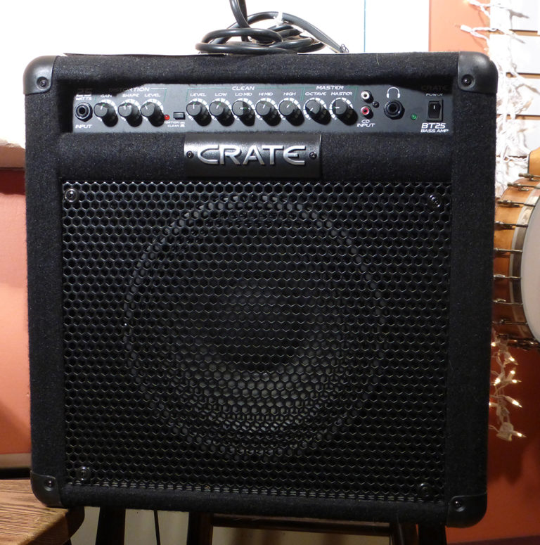 Crate BT25 Bass Amp - SOLD - Greg Boyd's House of Fine Instruments