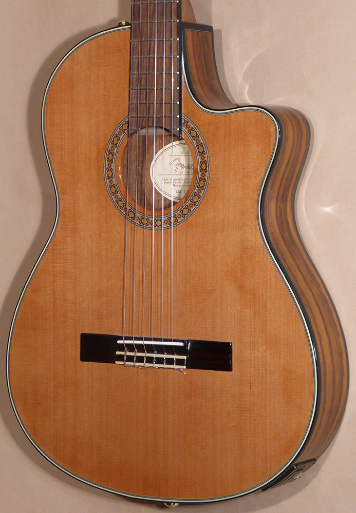 Fender CN-240 SCE Thinline Classical Guitar - SOLD