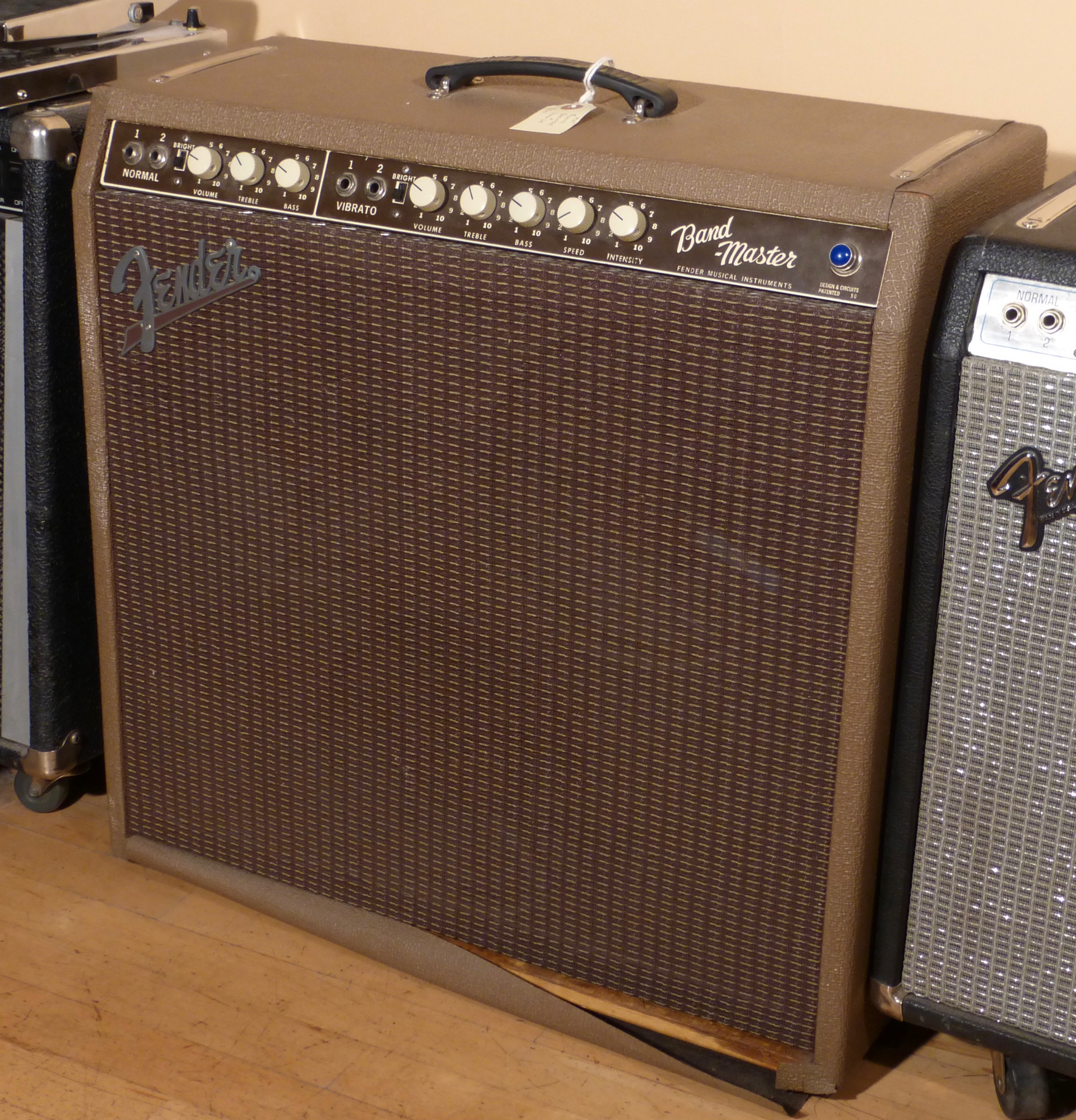 1965 Fender Bandmaster Amp in Repro Brown Cab Product