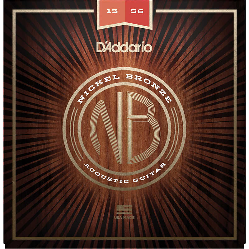 D’Addario Nickel Bronze Guitar Strings, medium gauge Product