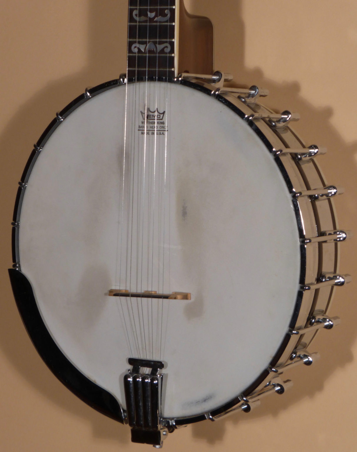 c. 1977 Iida 5String Custom Clawgrass Style OpenBack Banjo SOLD