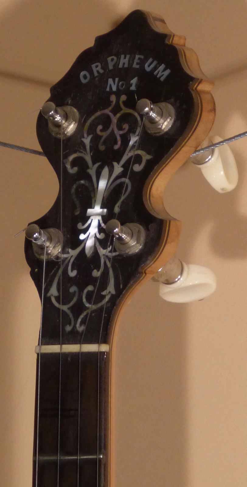 c.1920 #1 Orpheum 5-string Open Back banjo - SOLD - Greg Boyd's House ...