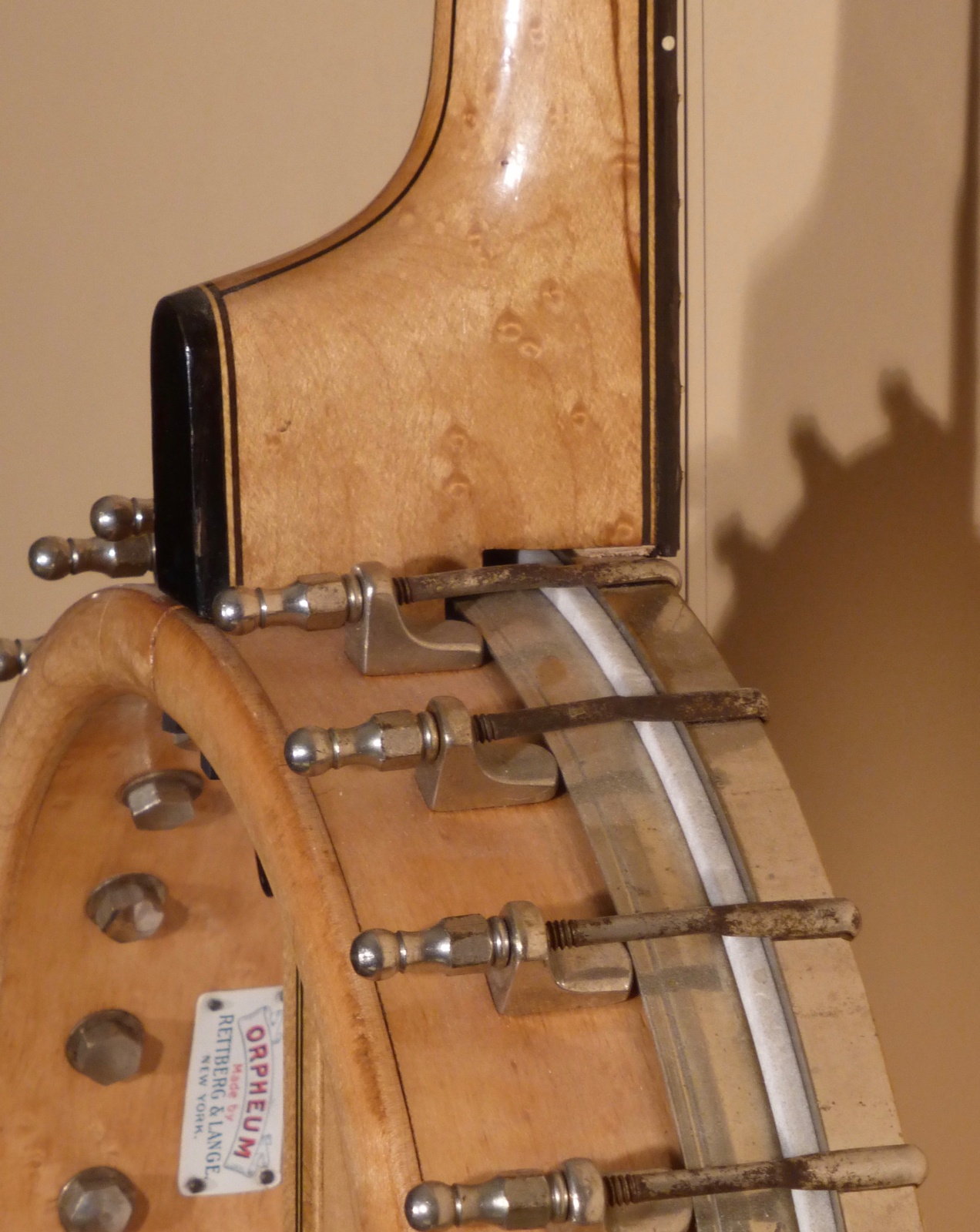 c.1920 #1 Orpheum 5-string Open Back banjo - SOLD - Greg Boyd's House ...