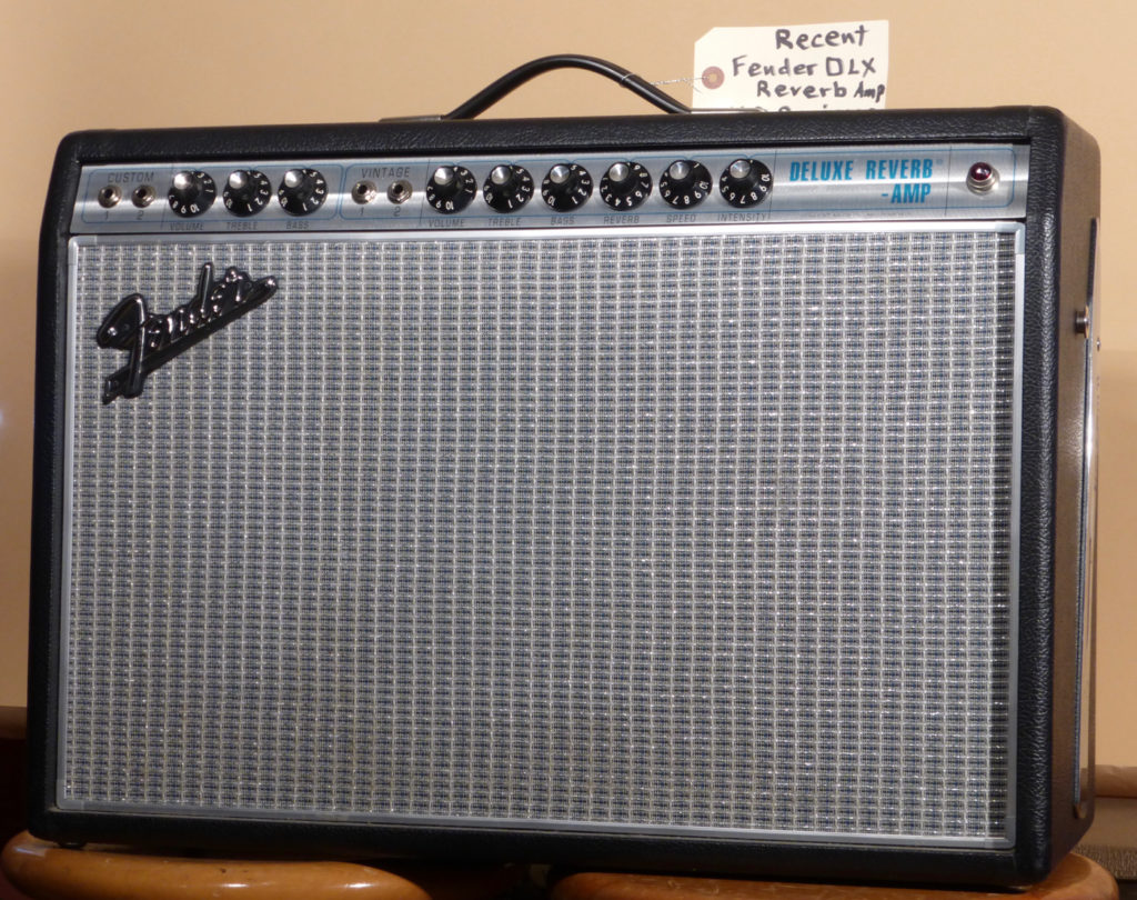 Recent Fender '68 Deluxe Reverb- Sold - Greg Boyd's House Of Fine 