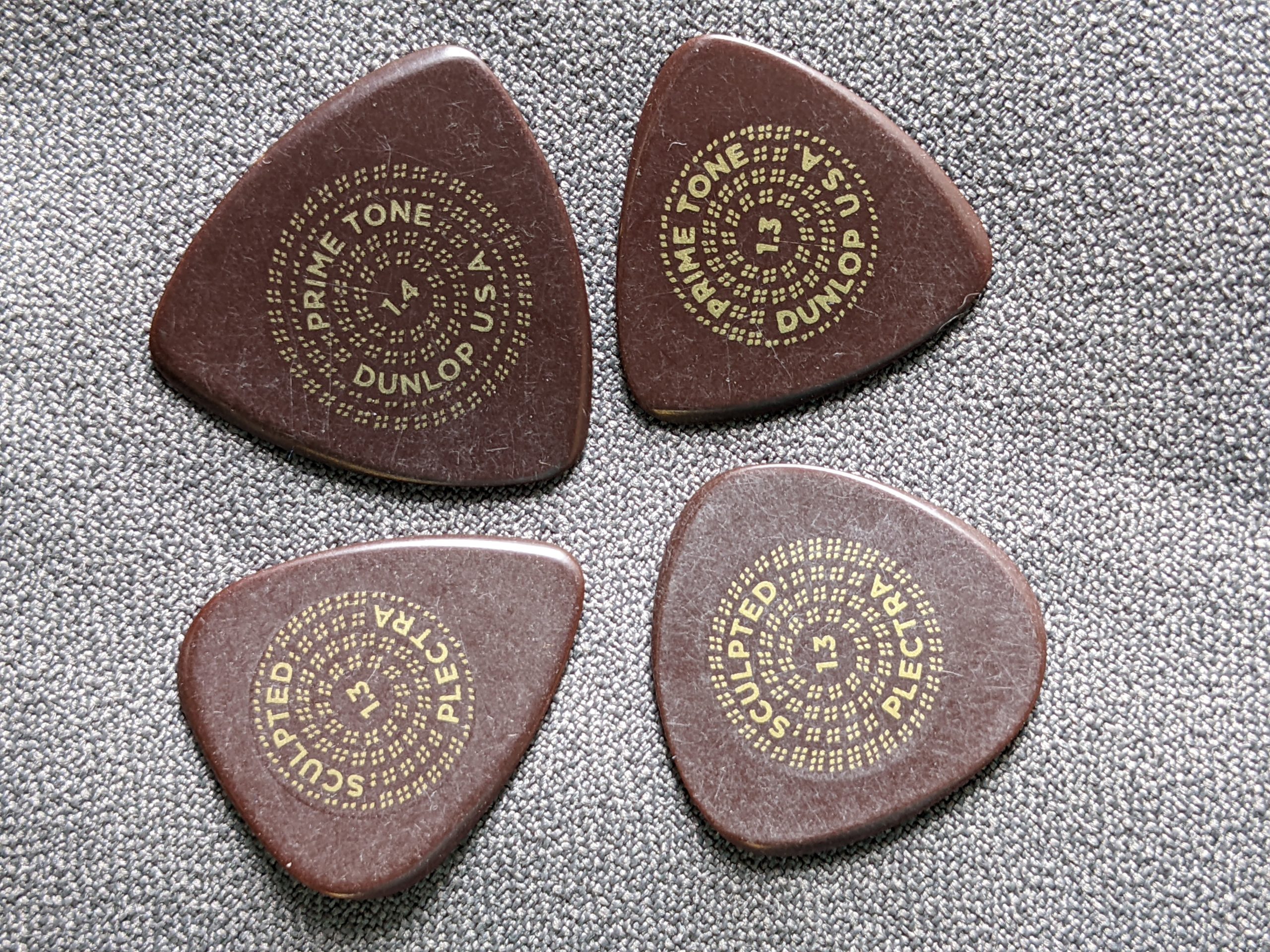 Dunlop Primetone Smooth Sculpted Plectra Product