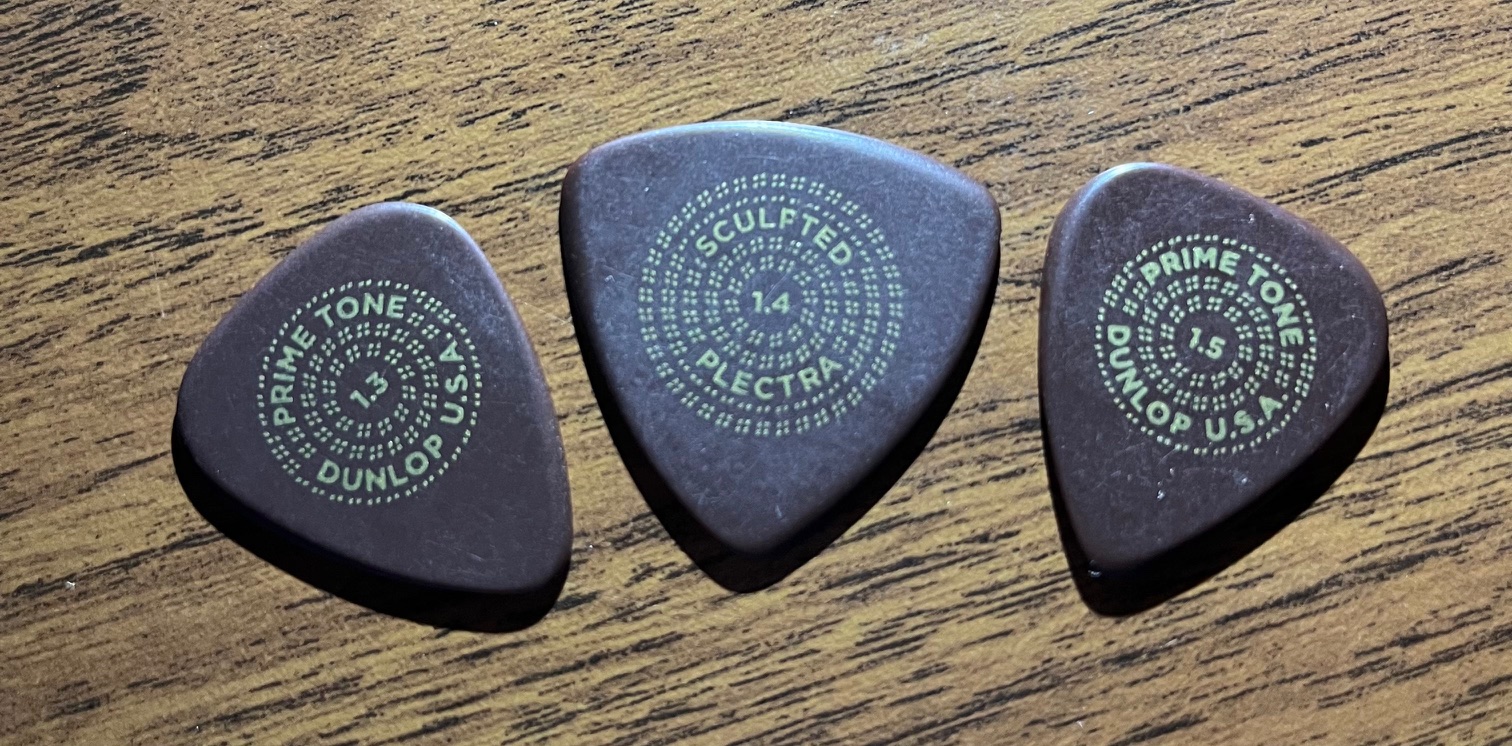 Dunlop Primetone Smooth Sculpted Plectra Product