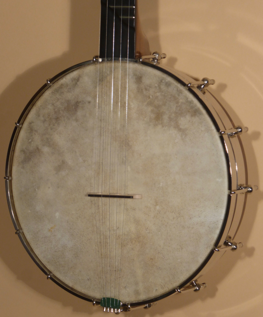 2008 Chuck Lee Tubaphone 12″ Open-Back Banjo – On Hold Product