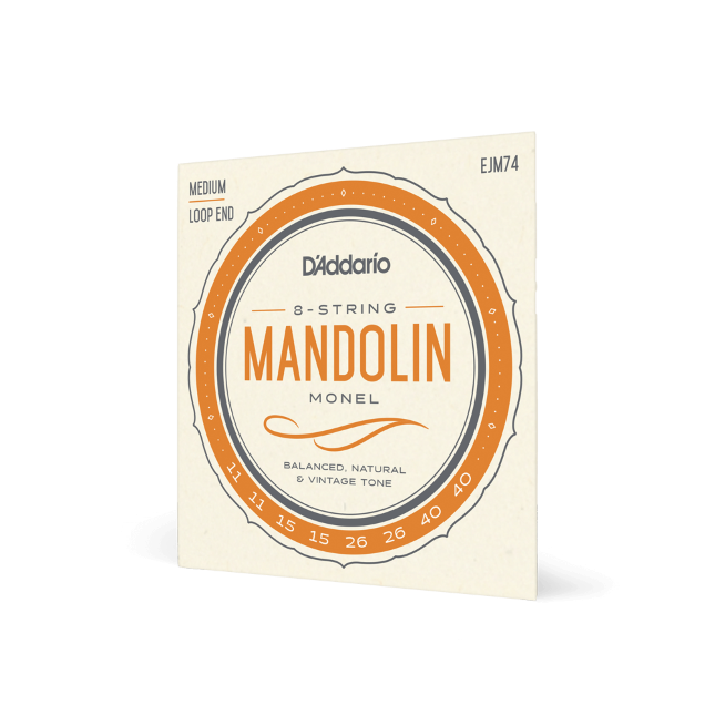 Mandolin Strings D’Addario EJM74 Monel Product