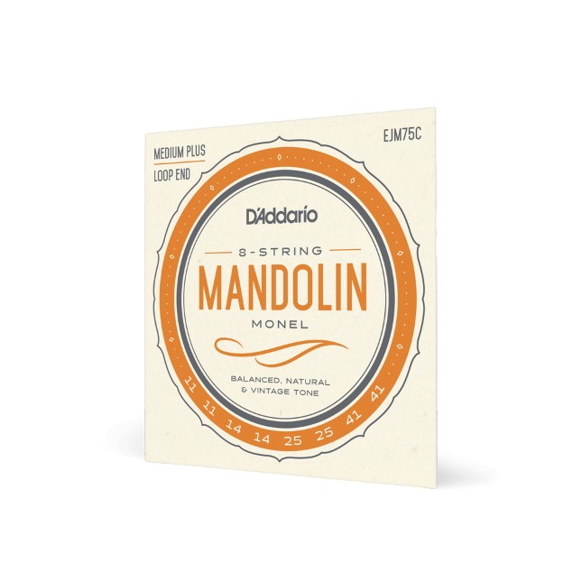 Mandolin Strings D’Addario EJM75C Monel Product