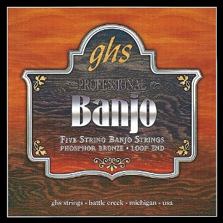 Banjo Strings Stainless Steel Almost-Medium GHS PF185 Product