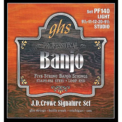 Banjo Strings GHS “JD Crowe Studio” PF140 Product