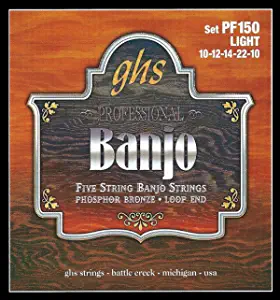 Banjo Strings GHS Phosphor Bronze Light PF150 Product