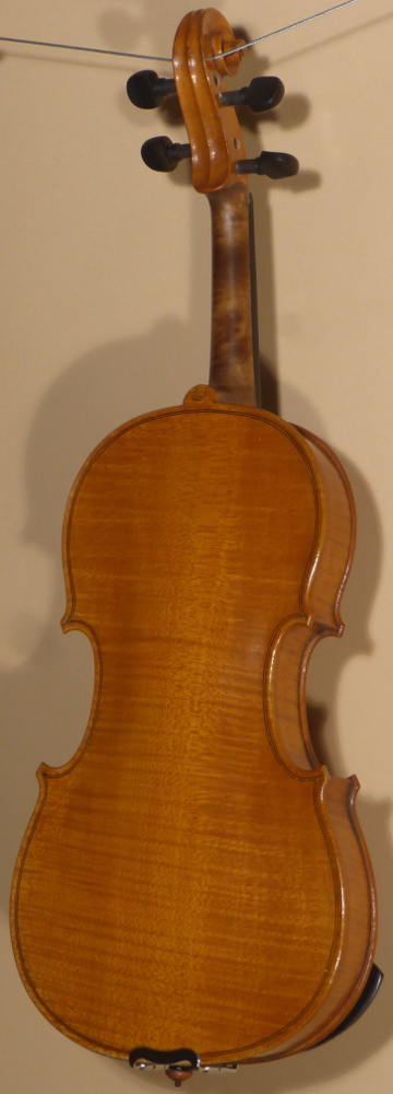 c1900 Breton Brevete 4/4 Violin- SOLD - Greg Boyd's House of Fine