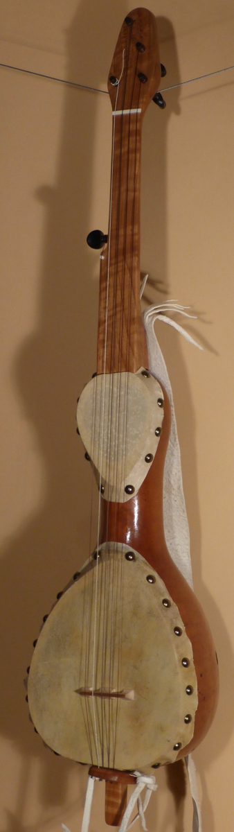 New Cherry Bottle Gourd Banjo - Image 2